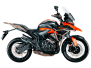 Мотоцикл ZONTES ZT350-T (4T ZT184MP EFI) 19/17 ПТС (оранжевый, заводская упаковка, 1560537-796-3612)